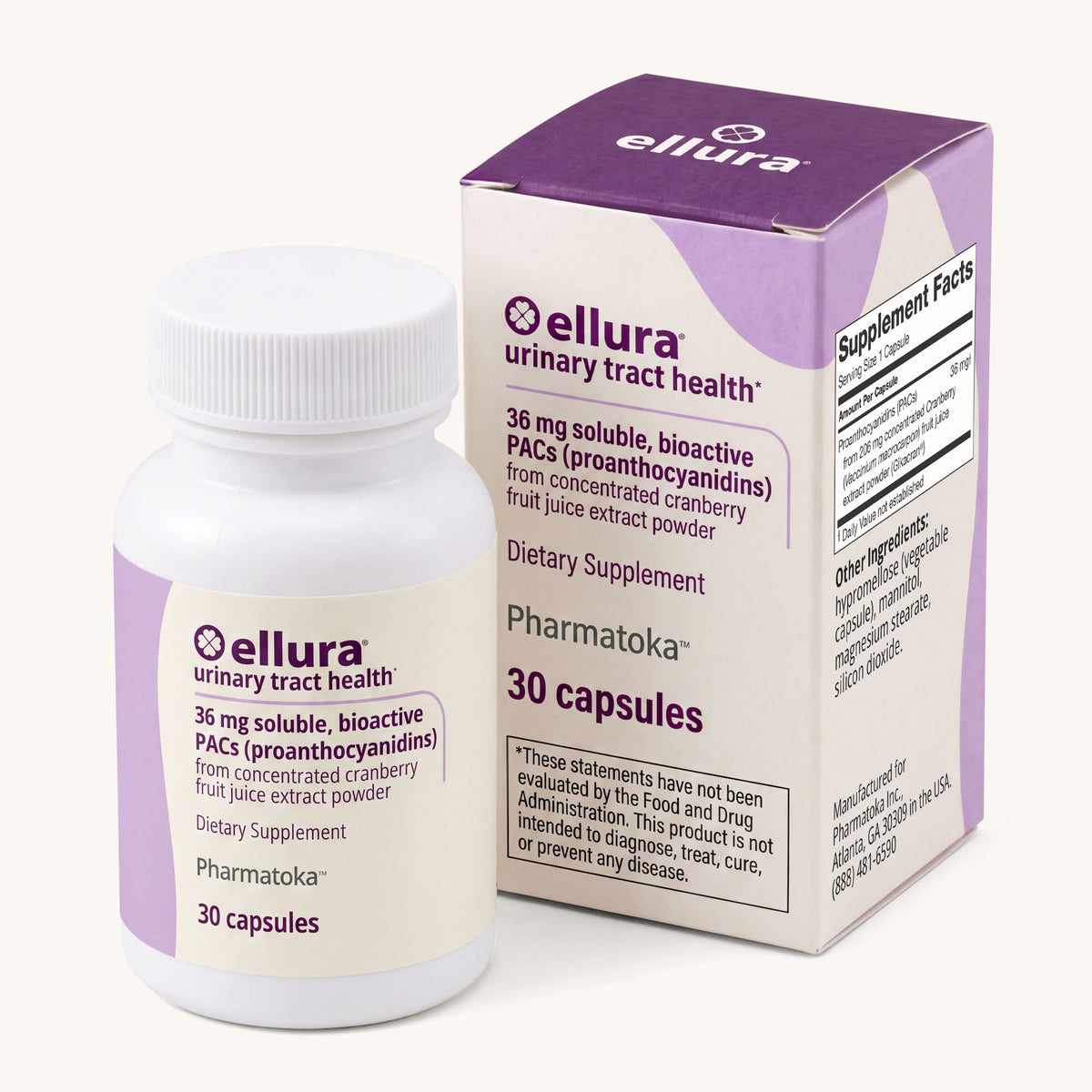 ellura 30 capsules bottle and box